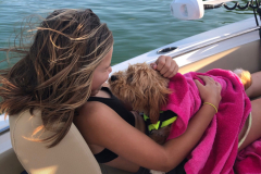 FamilyTeddyBears_Goldi_LhasaApso_Poodle_boat